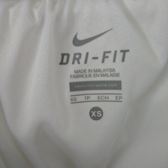 NWT Nike Tempo Athletic Shorts White Size XS - Picture 6 of 8